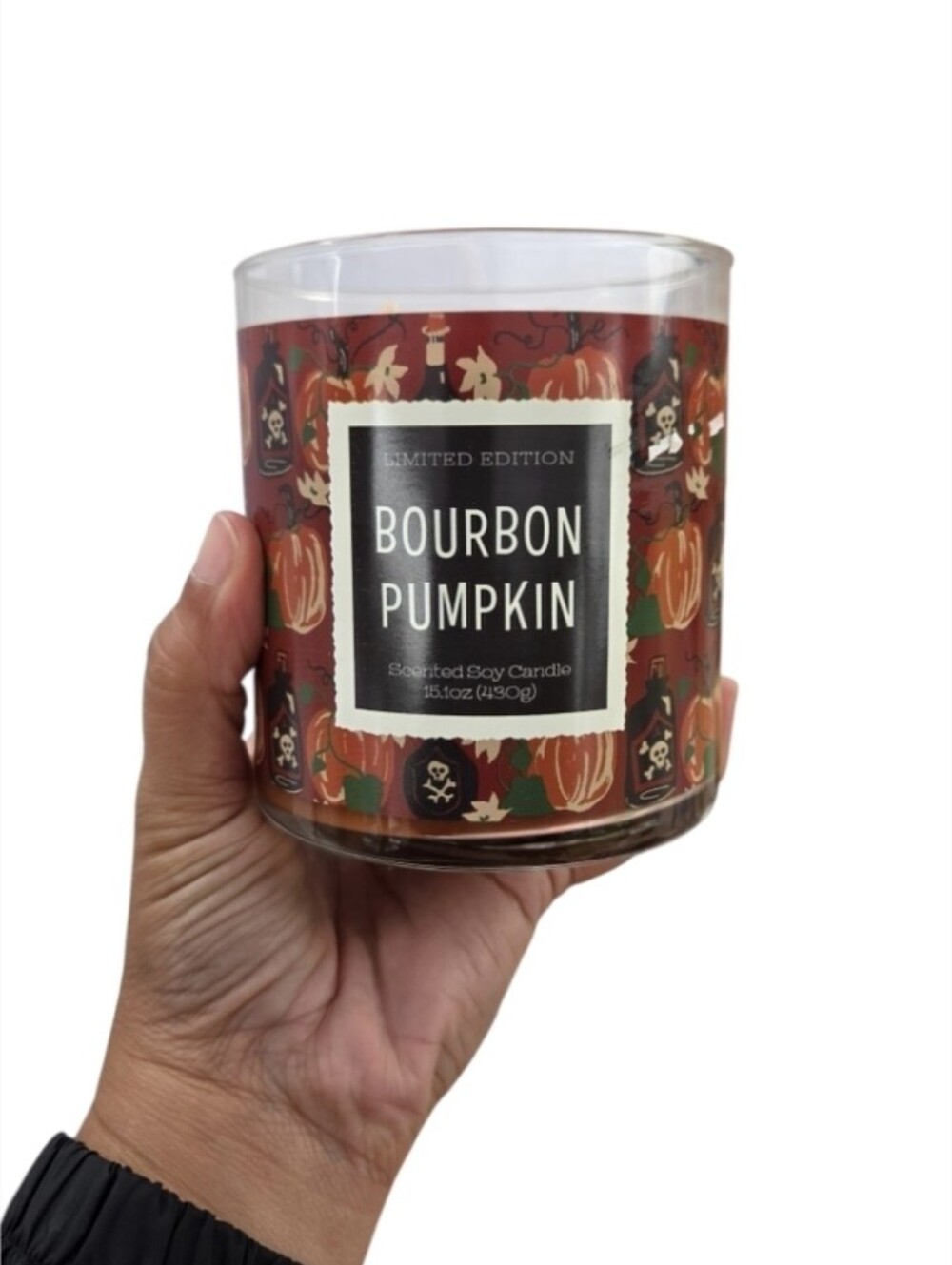 2022 Opalhouse Target Bourbon Pumpkin Scented Soy Candle 15.1 Oz New
